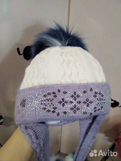Шапка для девочки новая