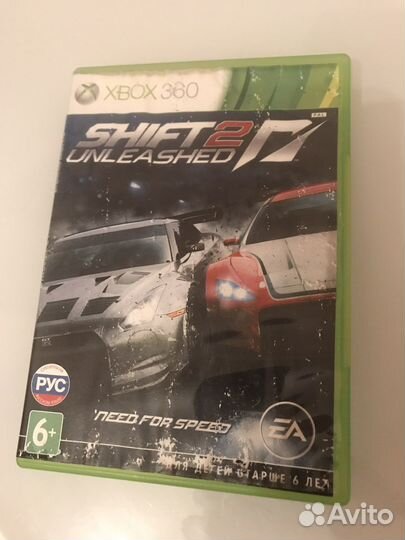 Shift 2 игра xbox 360
