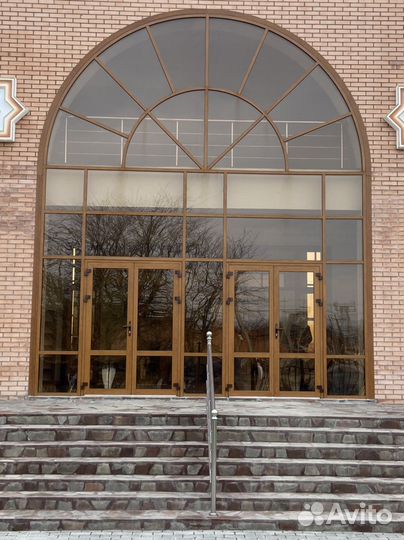 Пластиковые алюминевые окна двери витражи