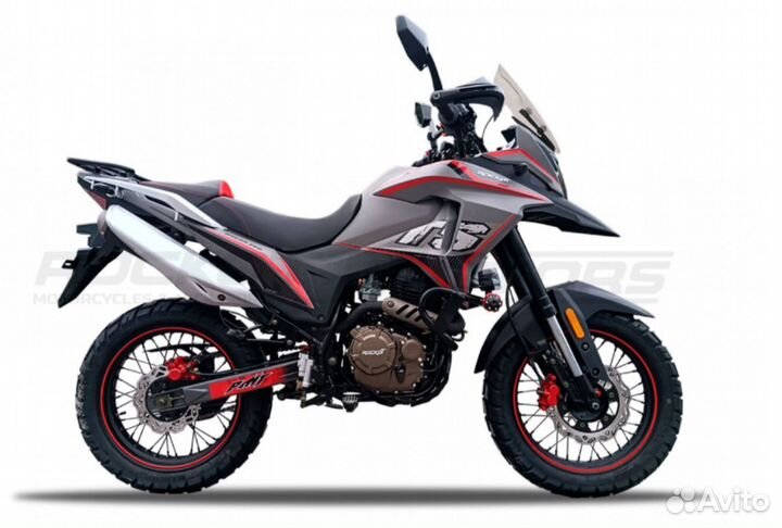 Мотоцикл турэндуро rockot dakar 250 (171YMM, серый