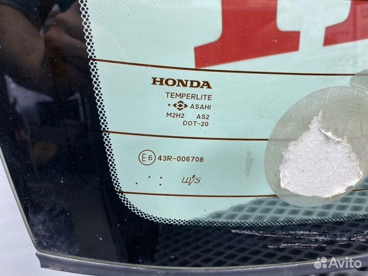 Стекло заднее заднее Honda Civic FD(4Д)