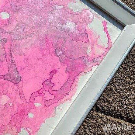 Картина интерьерная 21х30, спиртовыми чернилами