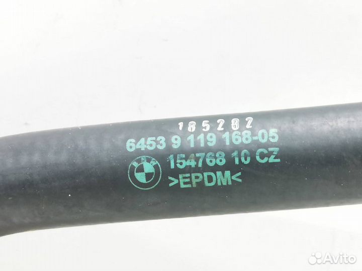 Патрубок отопителя (печки) BMW 5 F10/F11/GT F07