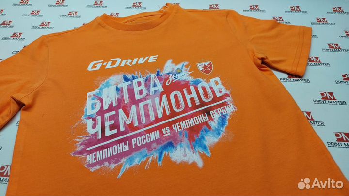 Печать на футболках, спецодежде и DTF печать