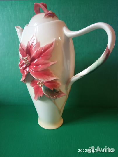 Кофейник. Элитный фарфор. Franz Collection