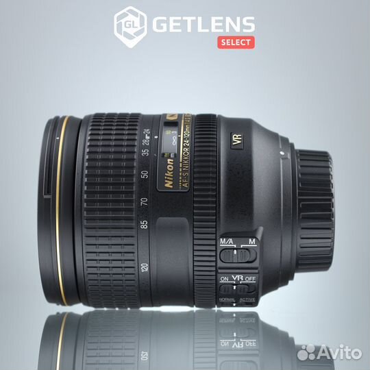 Oбъeктив Nikon 24-120mm f/4G ED AF-S VR