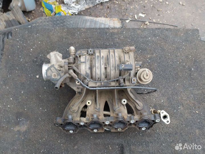 Впускной коллектор chevrolet aveo t250 1.4