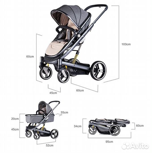 Коляска UhaBaby