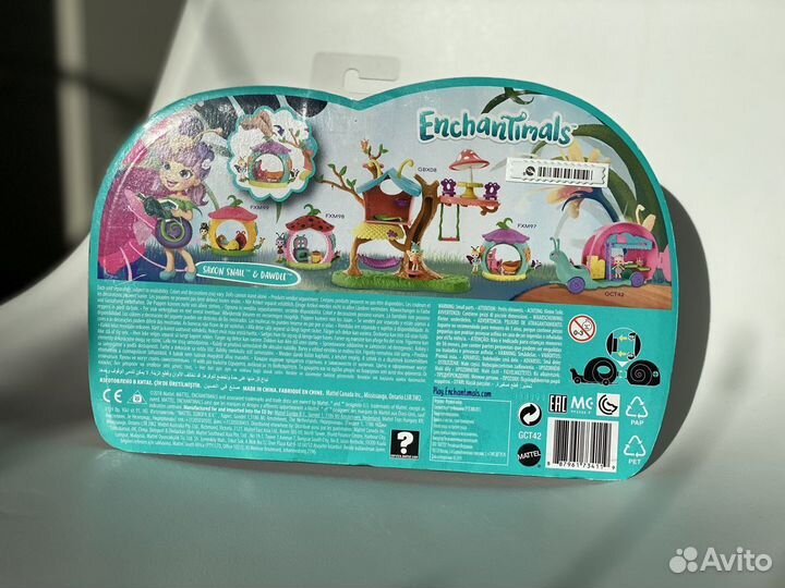 Новый игровой набор Enchantimals Домик Улитки (в у