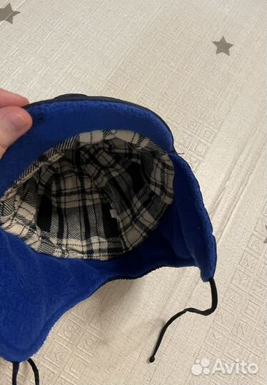 Теплые штаны для мальчика 80 86 и шапка-кепка