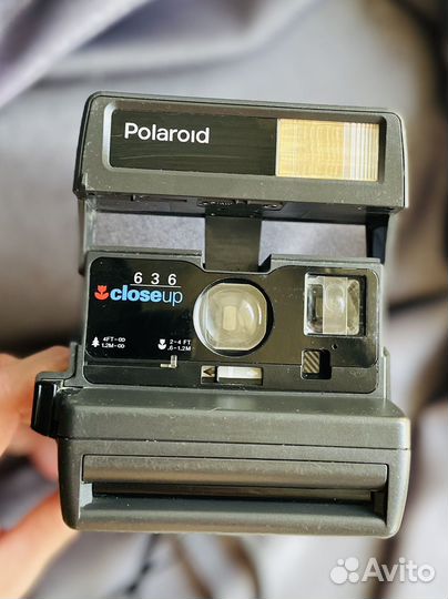 Фотоаппарат polaroid 636 closeup