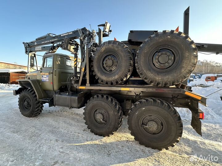 Урал 5557 с КМУ, 2008