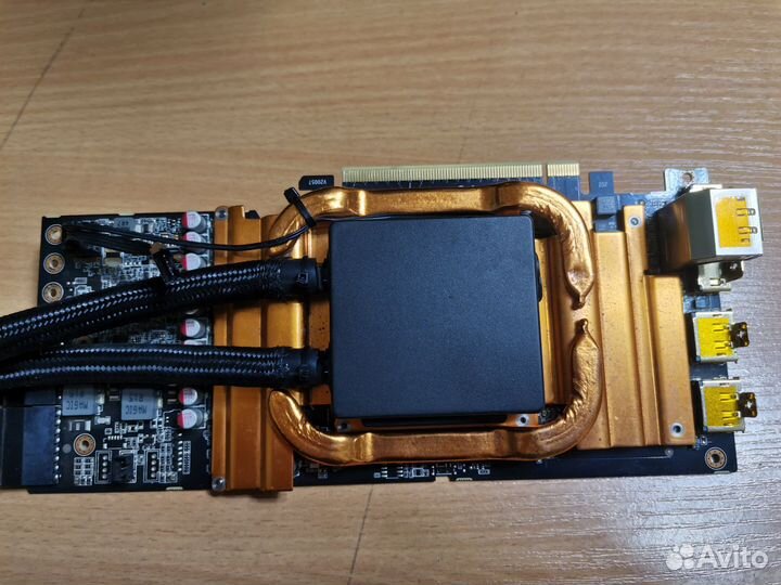 Неисправная RTX 3080 10 Gb с водяным охладом