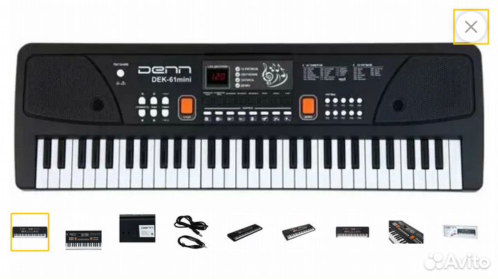 DEK61 mini синтезатор