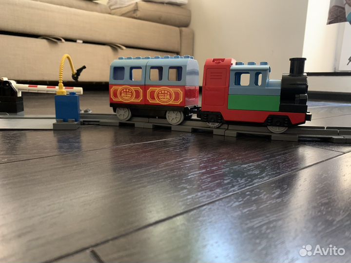 Lego дупло железная дорога