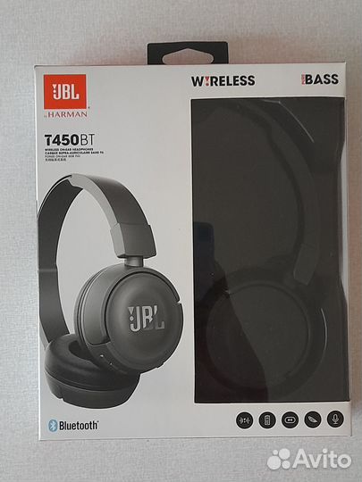 Наушники JBL T450BT Black