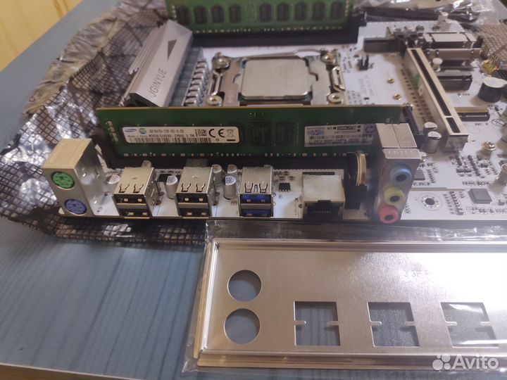Материнcкая плата x99 + e5 2690v3 + 8+8 ddr4 2133