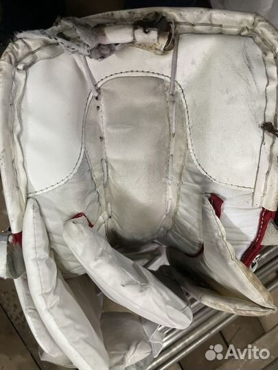 Вратарские щитки bauer reactor SR