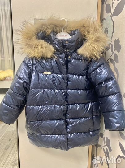 Пуховик на девочку 5 лет