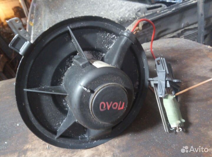 Моторчик печки volkswagen polo