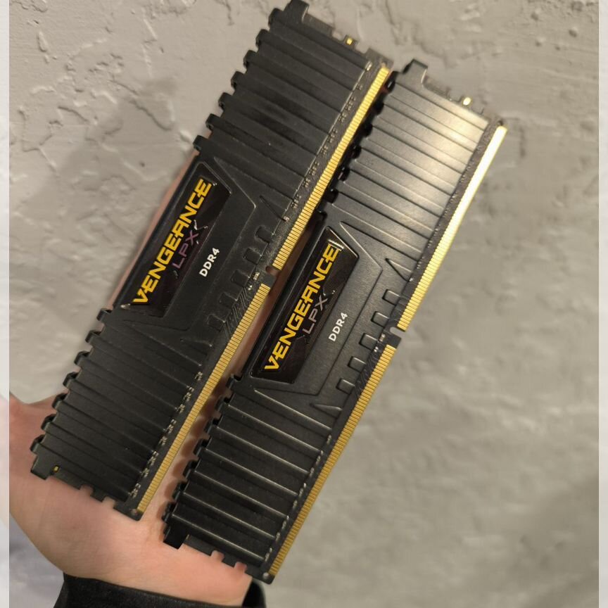 оперативная память ddr4 16gb corsair vengeance lpx - Купить