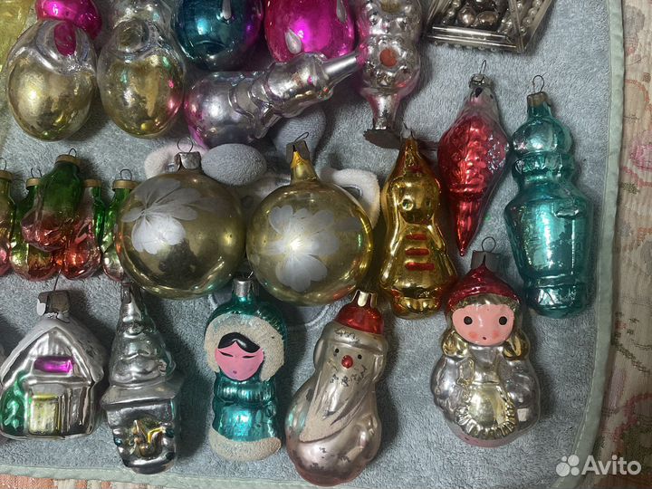 Елочные игрушки СССР