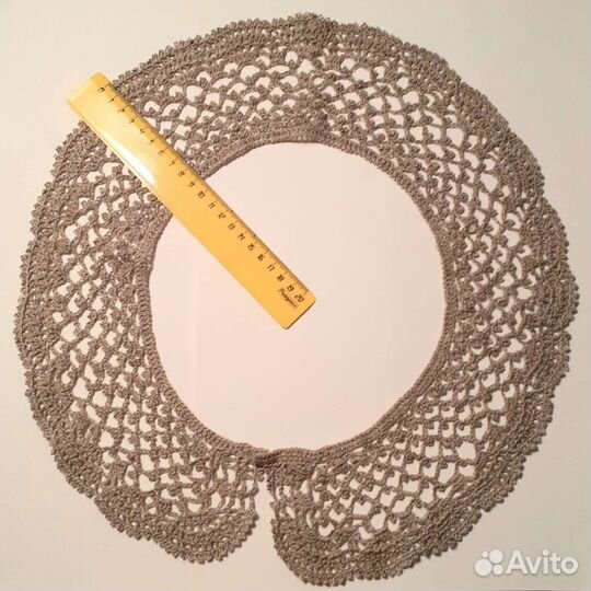 Вязаный воротничок