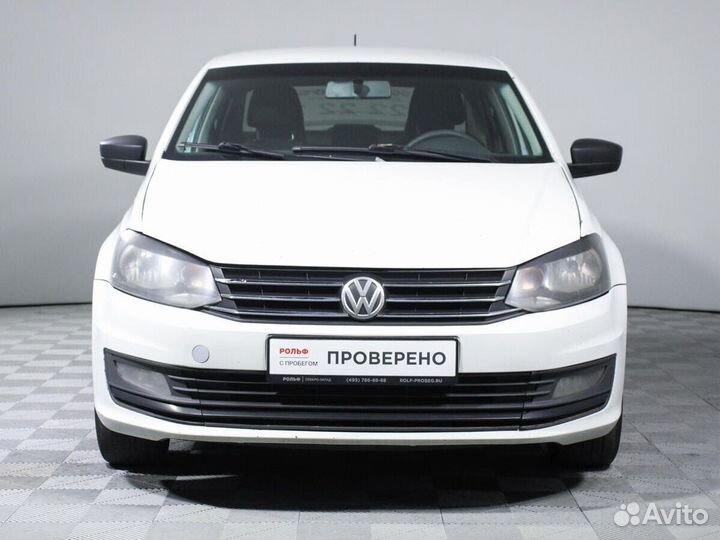 Volkswagen Polo 1.6 AT, 2017, 394 725 км