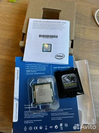 Intel core i5 6600k