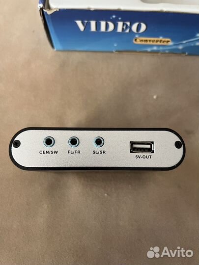 Аудио конвертер 5.1 цифра/аналог jack 3.5