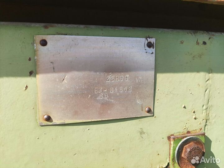 Комбайн Fortschritt Е-281С, 1989