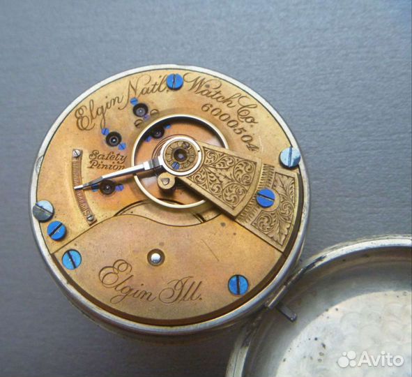 Часы карманные Elgin 1896 год