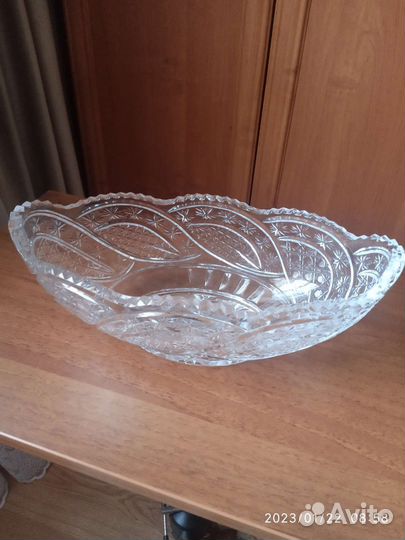 Вазы хрустальные СССР