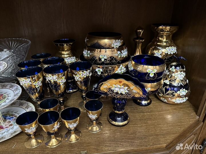 Посуда богемия чехословакия