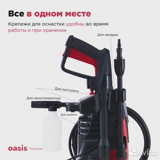 Новая Мойка высокого давления Oasis MD-15