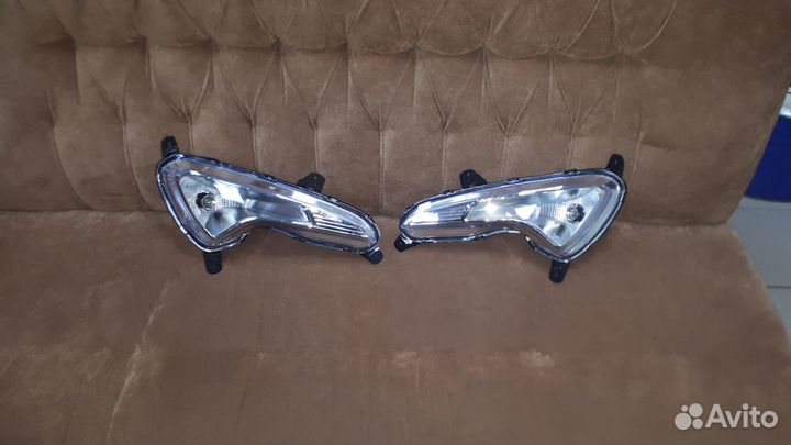 Фара противотуманная Хендай Солярис рестайлинг