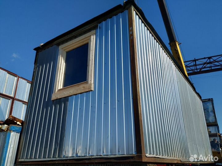 Утепленная бу бытовка