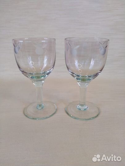 Рюмки цветное стекло СССР