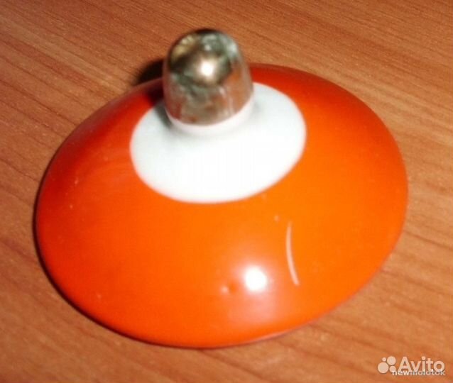 Крышка фарфор СССР диаметр 7 см