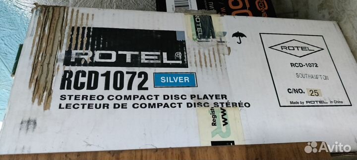 CD проигрыватель rotel RCD-1072