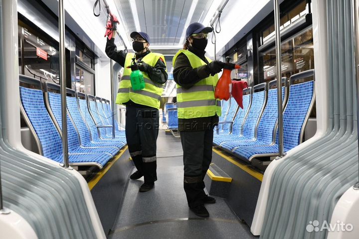 Уборщик вагонов метро/без опыта