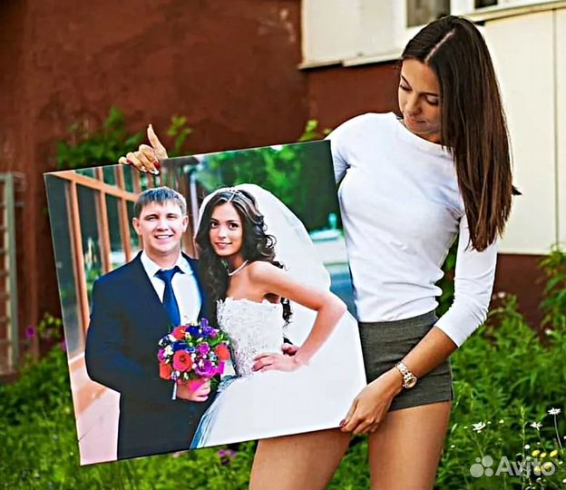 Портрет по фото 60на80 см