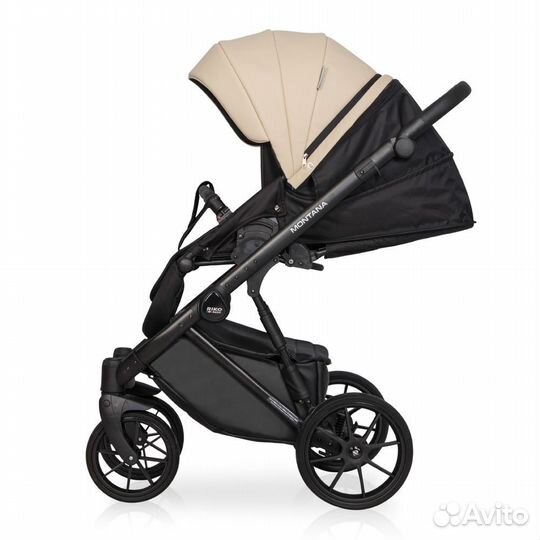 Коляска 2 в 1 Riko Montana (кожа)