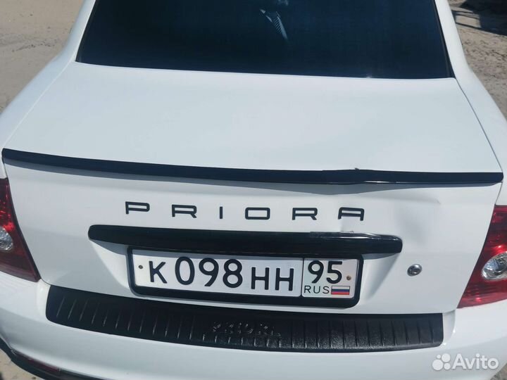Крышка багажника priora седан