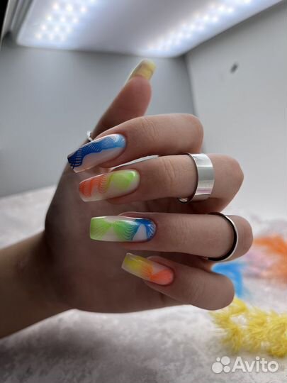 Маникюр с покрытием гель лак, модели