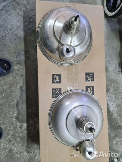 Светильники металические потолочные