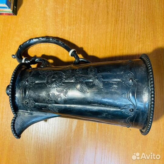 Кофейник оловянный