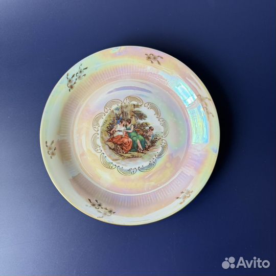 Мадонна Кольдиц ГДР тарелка времен СССР