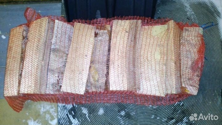 Дрова в сетках