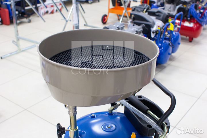 Установка для сбора масла пневматическая, 65 л